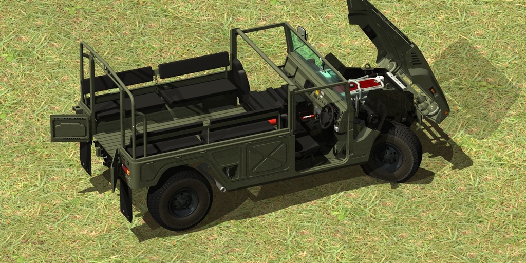 陸上自衛隊 高機動車(HMV)更新版