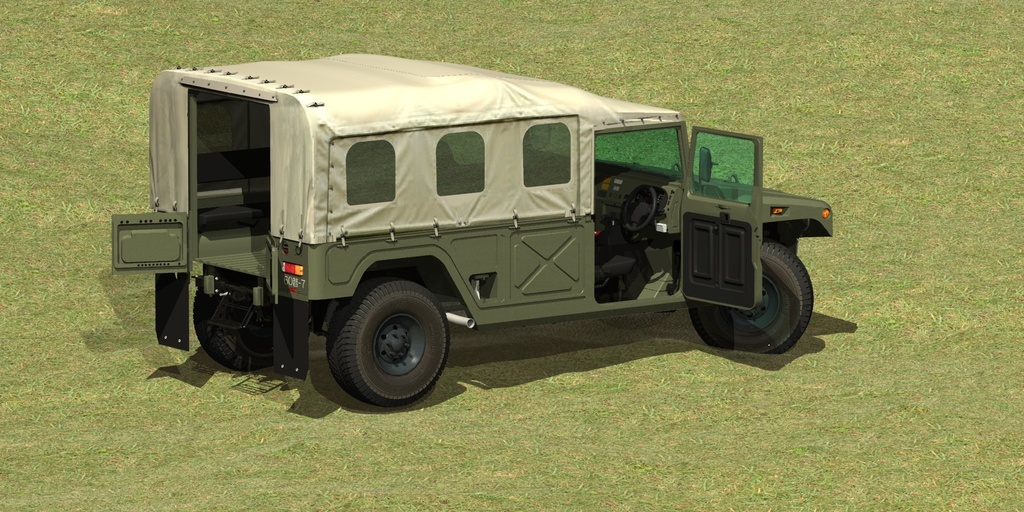 陸上自衛隊 高機動車(HMV)更新版