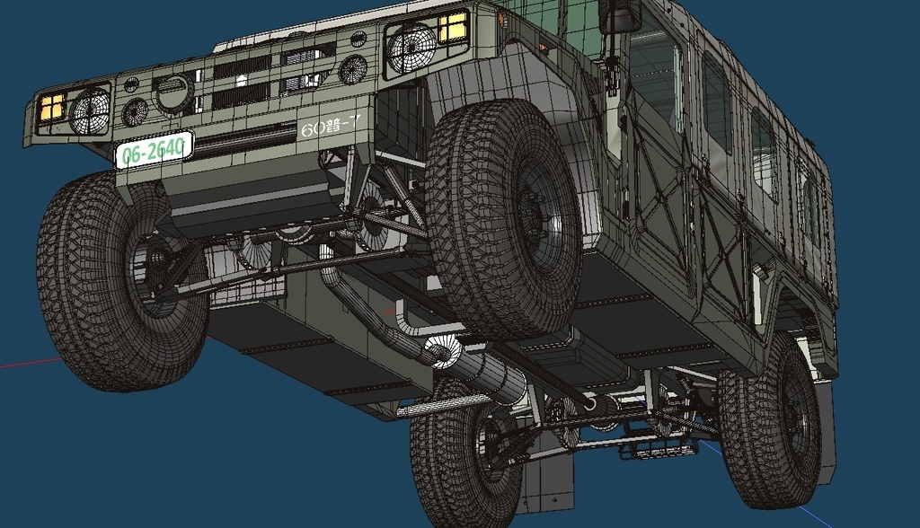 陸上自衛隊 高機動車(HMV)更新版