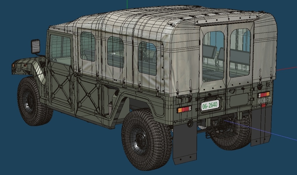 陸上自衛隊 高機動車(HMV)更新版