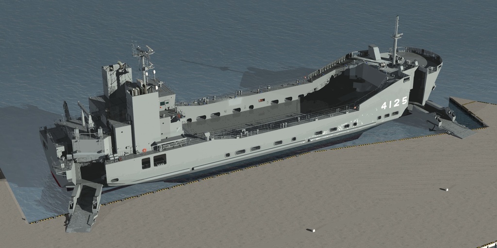海上自衛隊 ようこう型 中型輸送艦