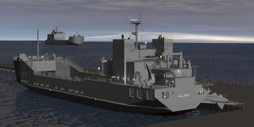 海上自衛隊 ようこう型 中型輸送艦