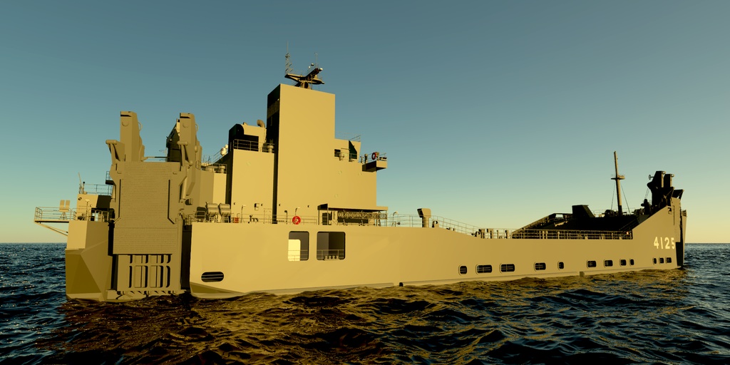 海上自衛隊 ようこう型 中型輸送艦