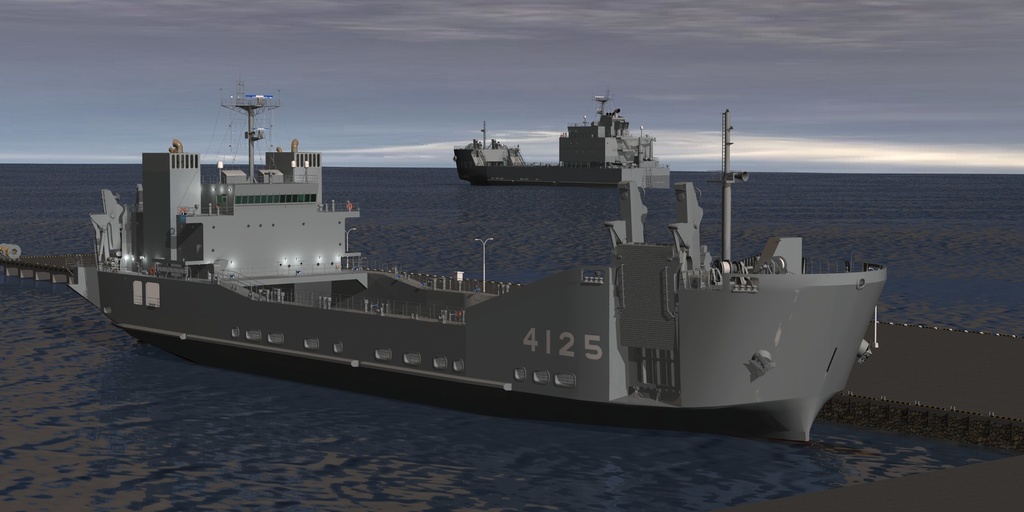 海上自衛隊 ようこう型 中型輸送艦