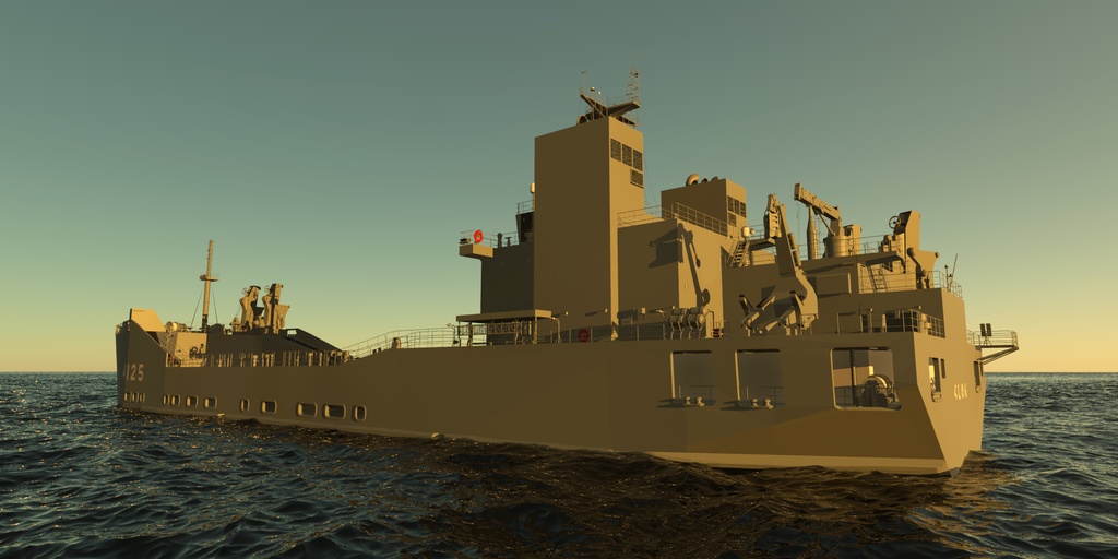 海上自衛隊 ようこう型 中型輸送艦