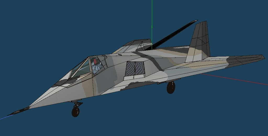 ステルス実験機ハブ・ブルー