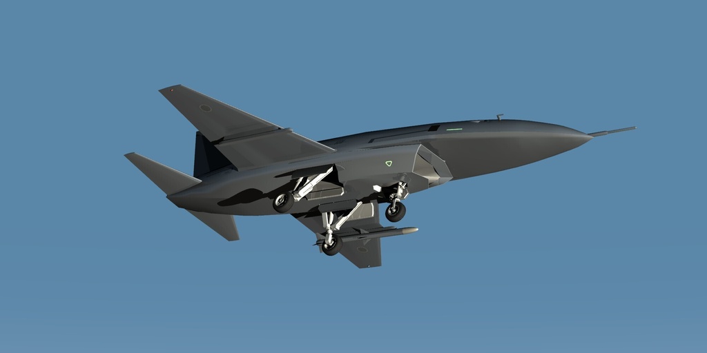 FQ-44 FURY 無人AI戦闘機