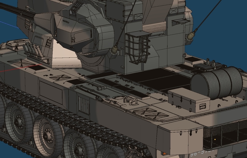 陸上自衛隊 87式自走高射機関砲