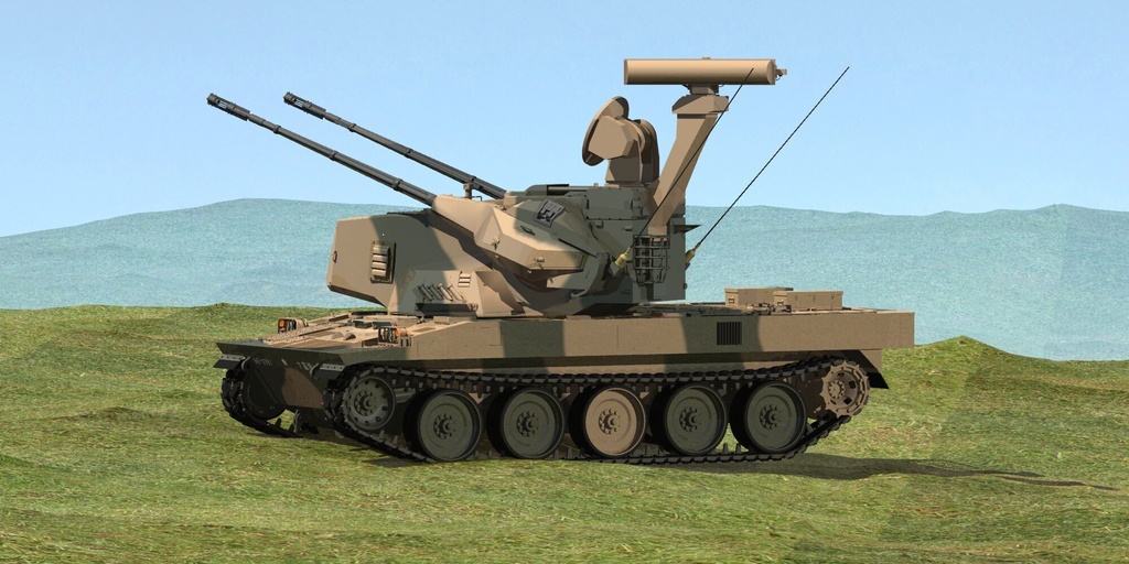陸上自衛隊 87式自走高射機関砲
