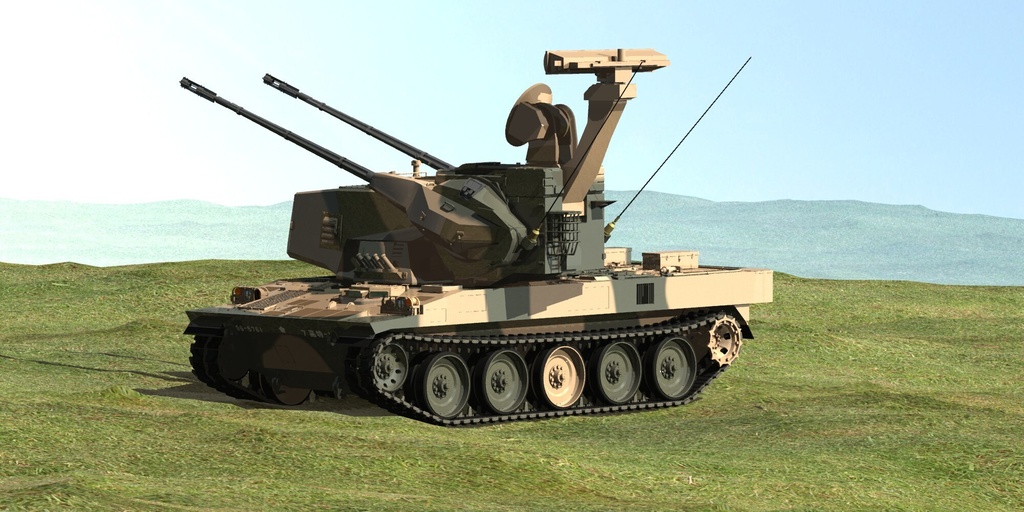 陸上自衛隊 87式自走高射機関砲