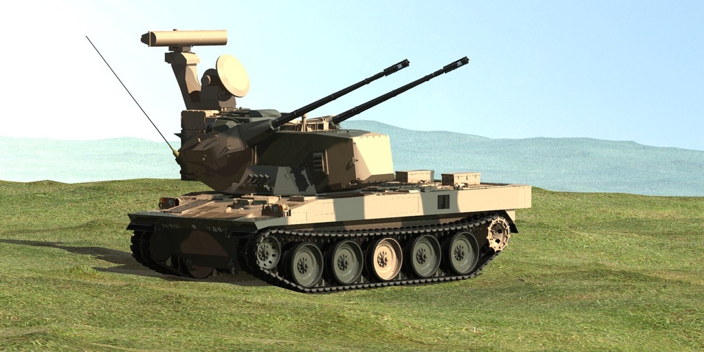 陸上自衛隊 87式自走高射機関砲