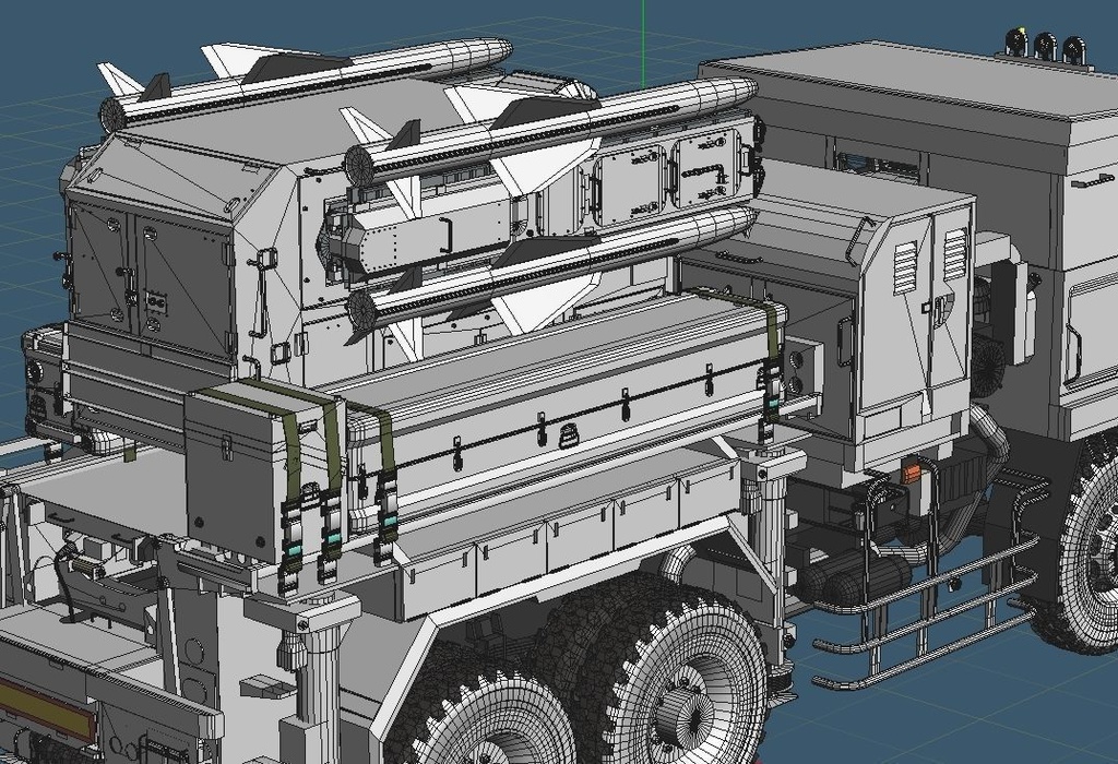 陸上自衛隊 81式 SAM地対空ミサイル発射機
