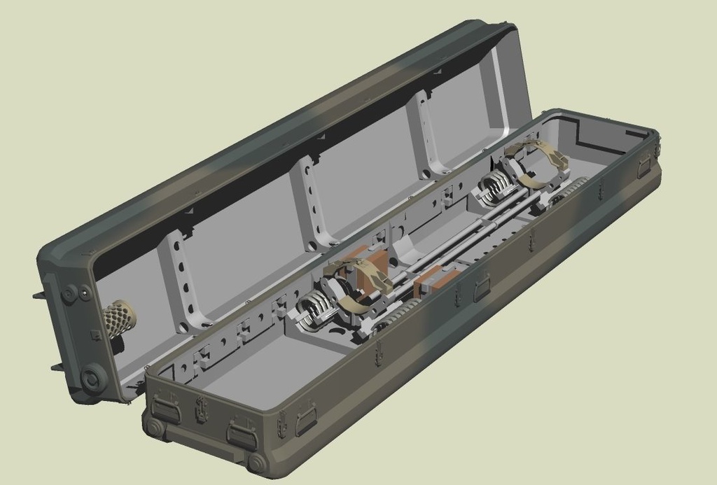 陸上自衛隊 81式 SAM地対空ミサイル発射機