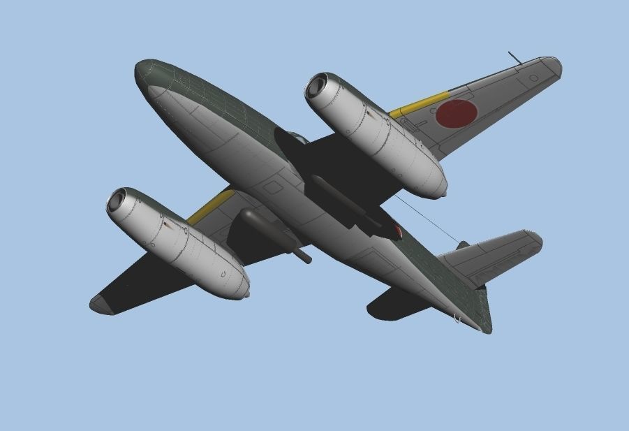 日本海軍 中島実験特殊攻撃機 橘花