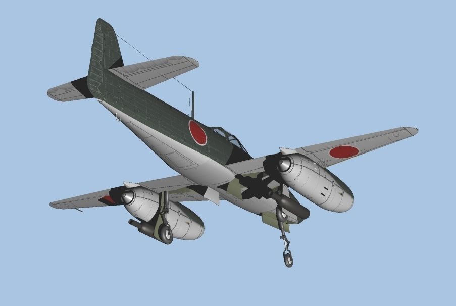 日本海軍 中島実験特殊攻撃機 橘花