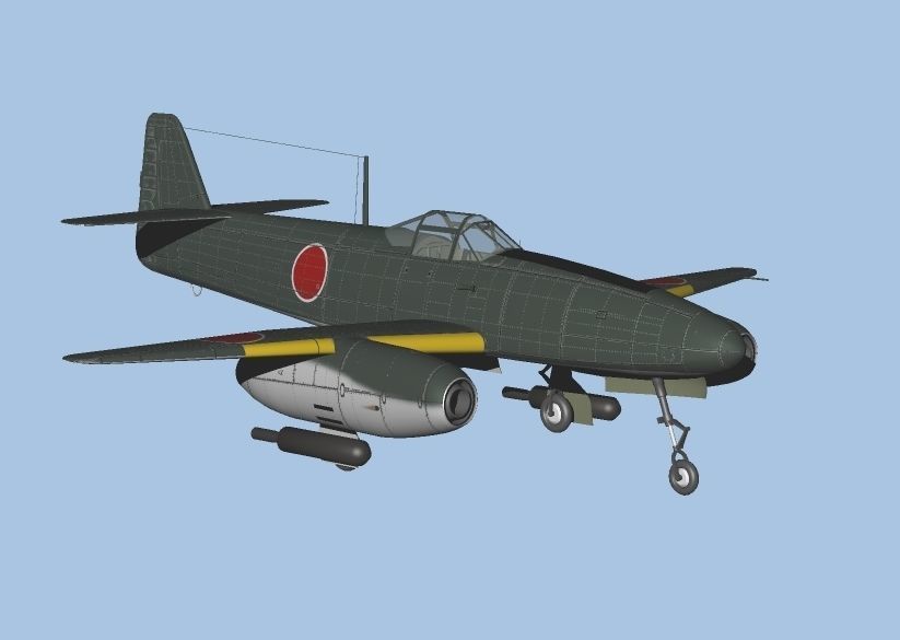 日本海軍 中島実験特殊攻撃機 橘花