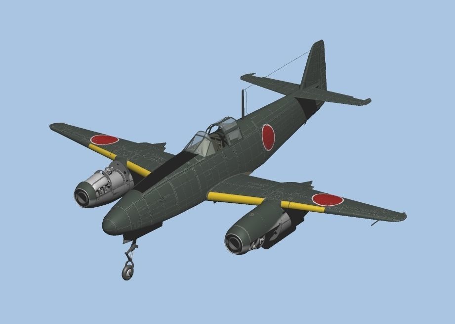 日本海軍 中島実験特殊攻撃機 橘花