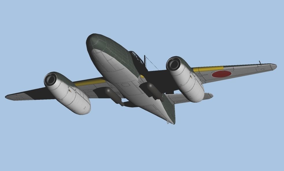 日本海軍 中島実験特殊攻撃機 橘花