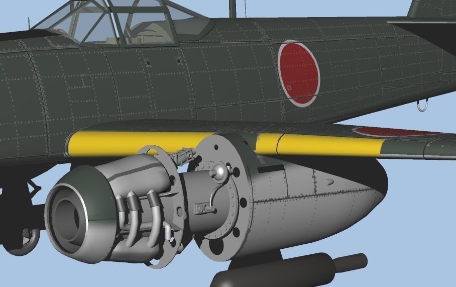 日本海軍 中島実験特殊攻撃機 橘花