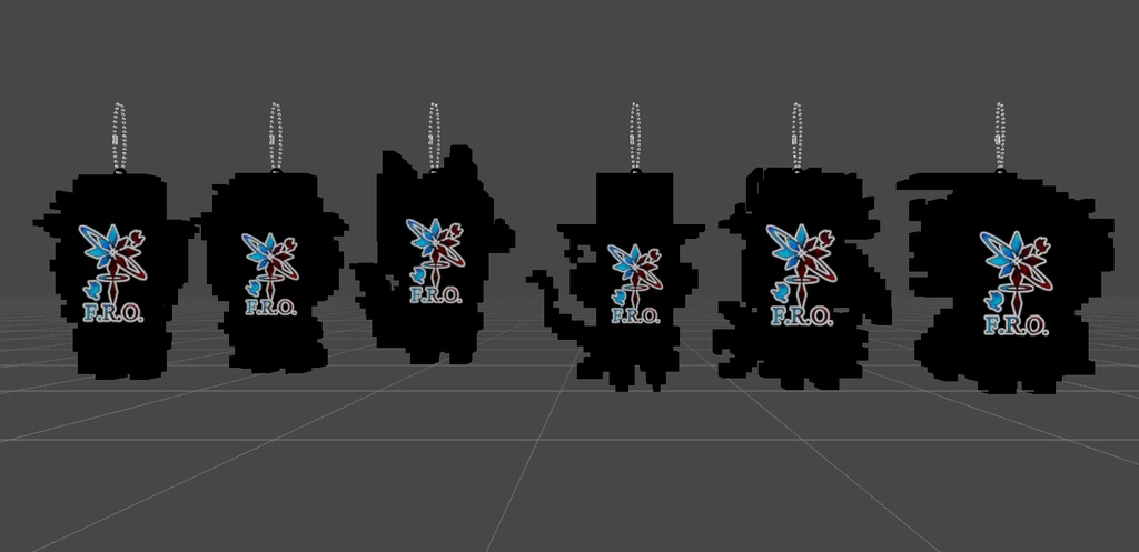 【F.R.O.】メインスタッフドットストラップ