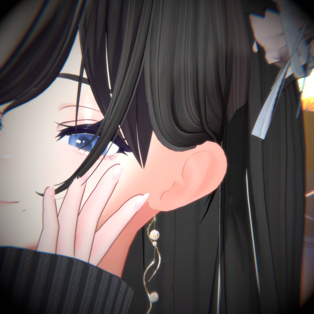 【未完成品】- Pearl & Shell earing Set -