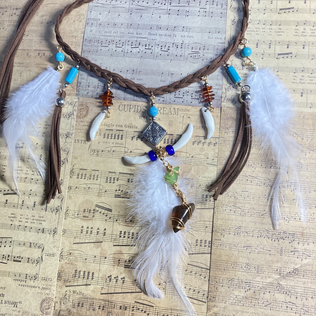 【ハンドメイド】モンスターハンター モンハン アユリア イメージネックレス