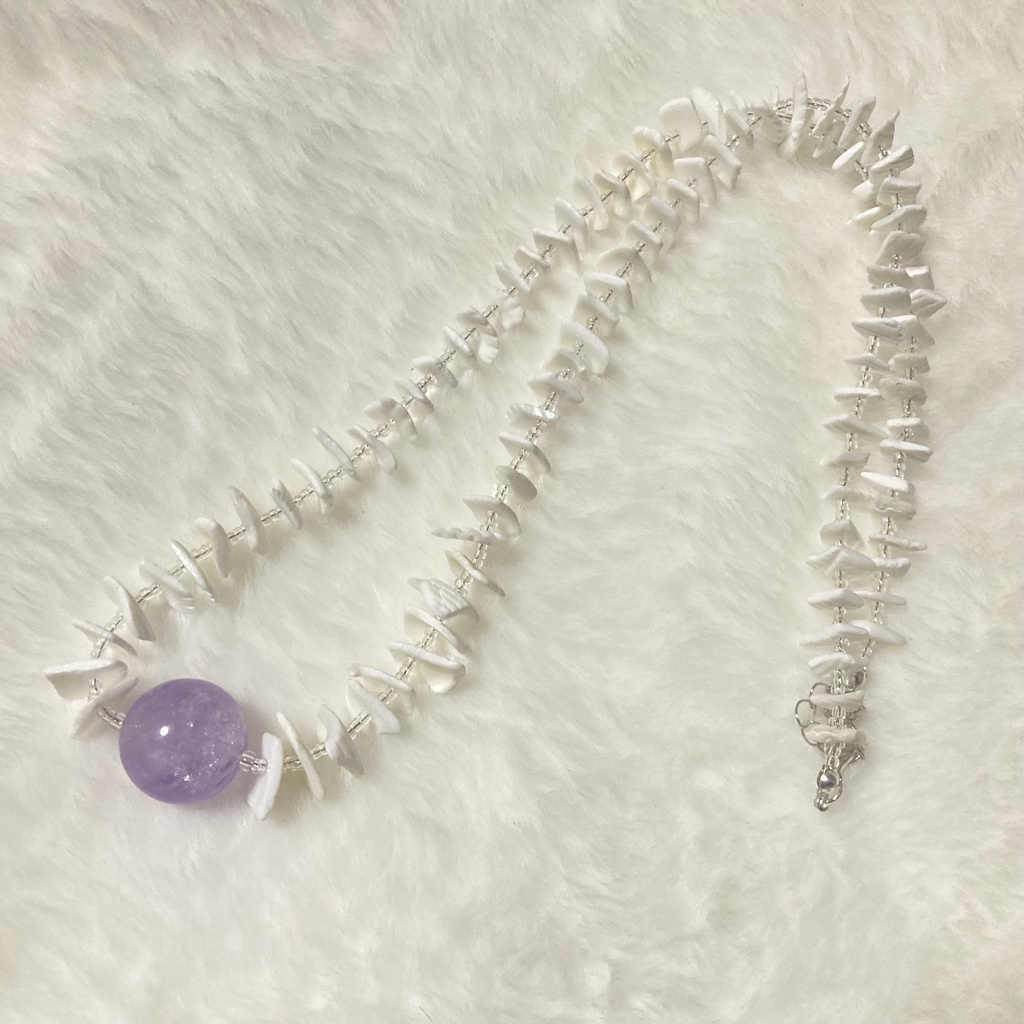 【再販•ハンドメイド】犬夜叉 四魂の玉風 ネックレス (新仕様)
