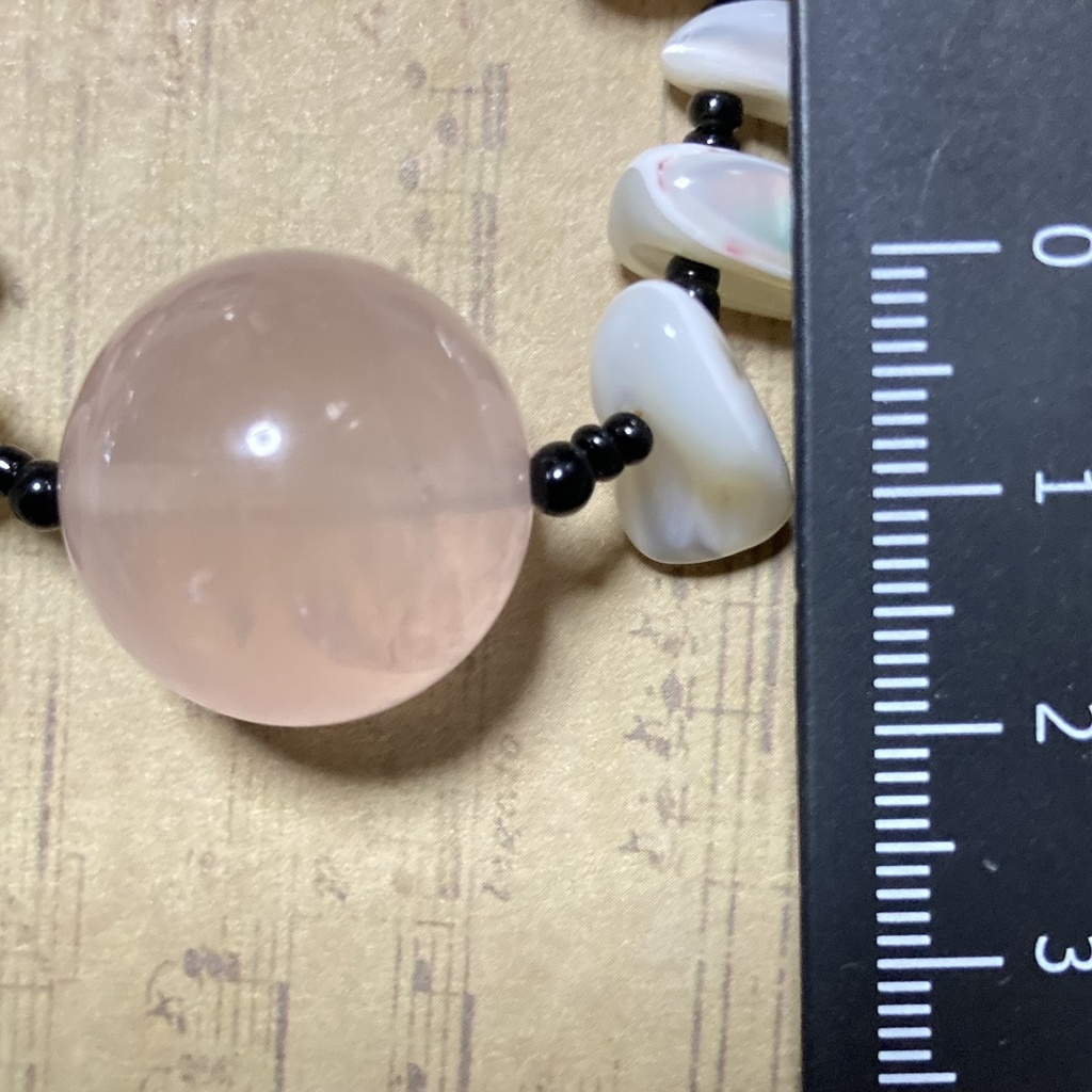 【ハンドメイド】犬夜叉 四魂の玉風 ネックレス (新仕様)