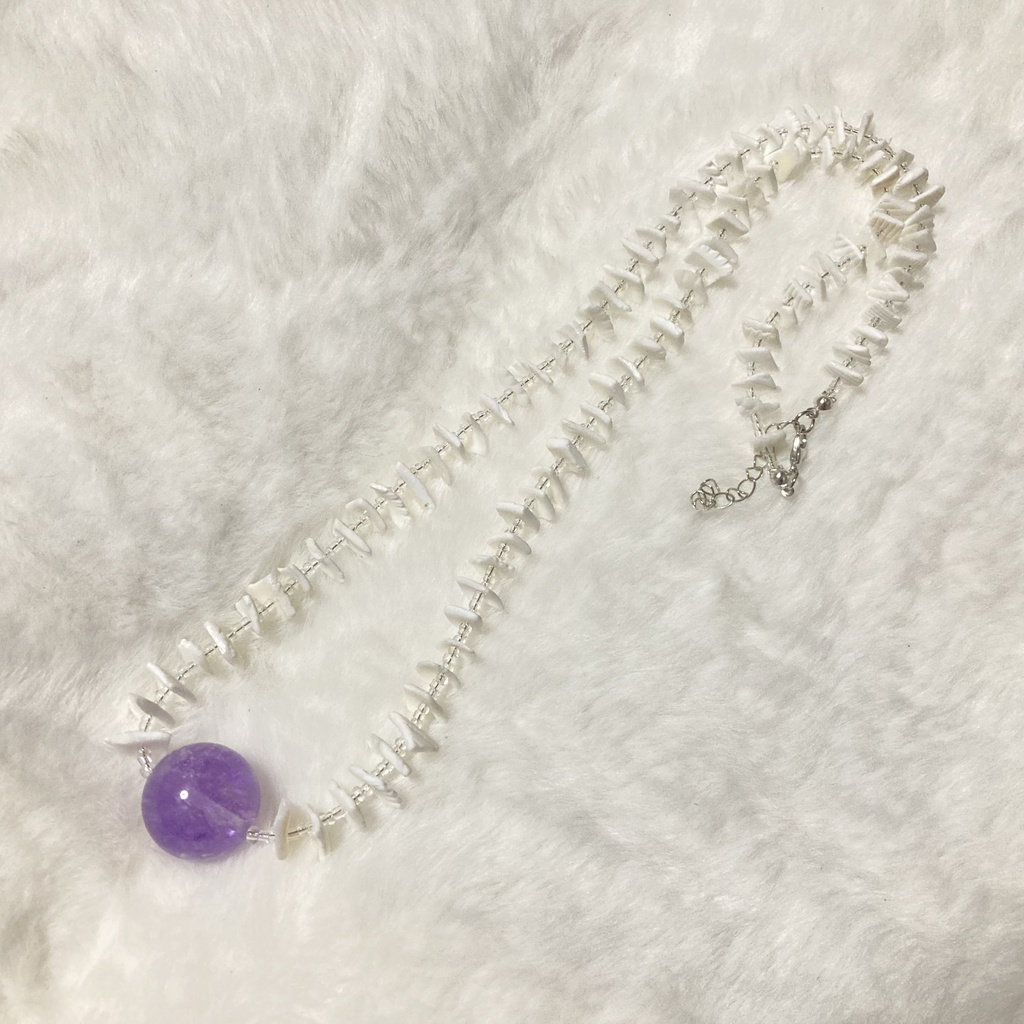 【再販•ハンドメイド】犬夜叉 四魂の玉風 ネックレス (新仕様)