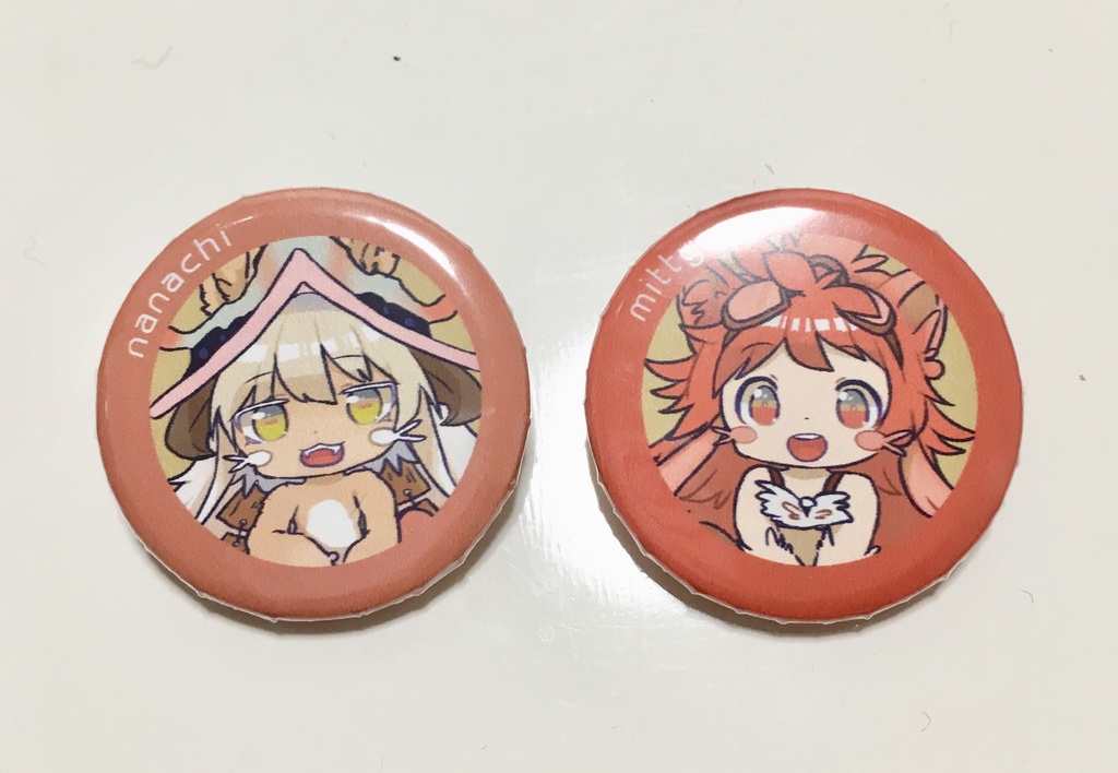 ナナチ＆ミーティ 缶バッジセット