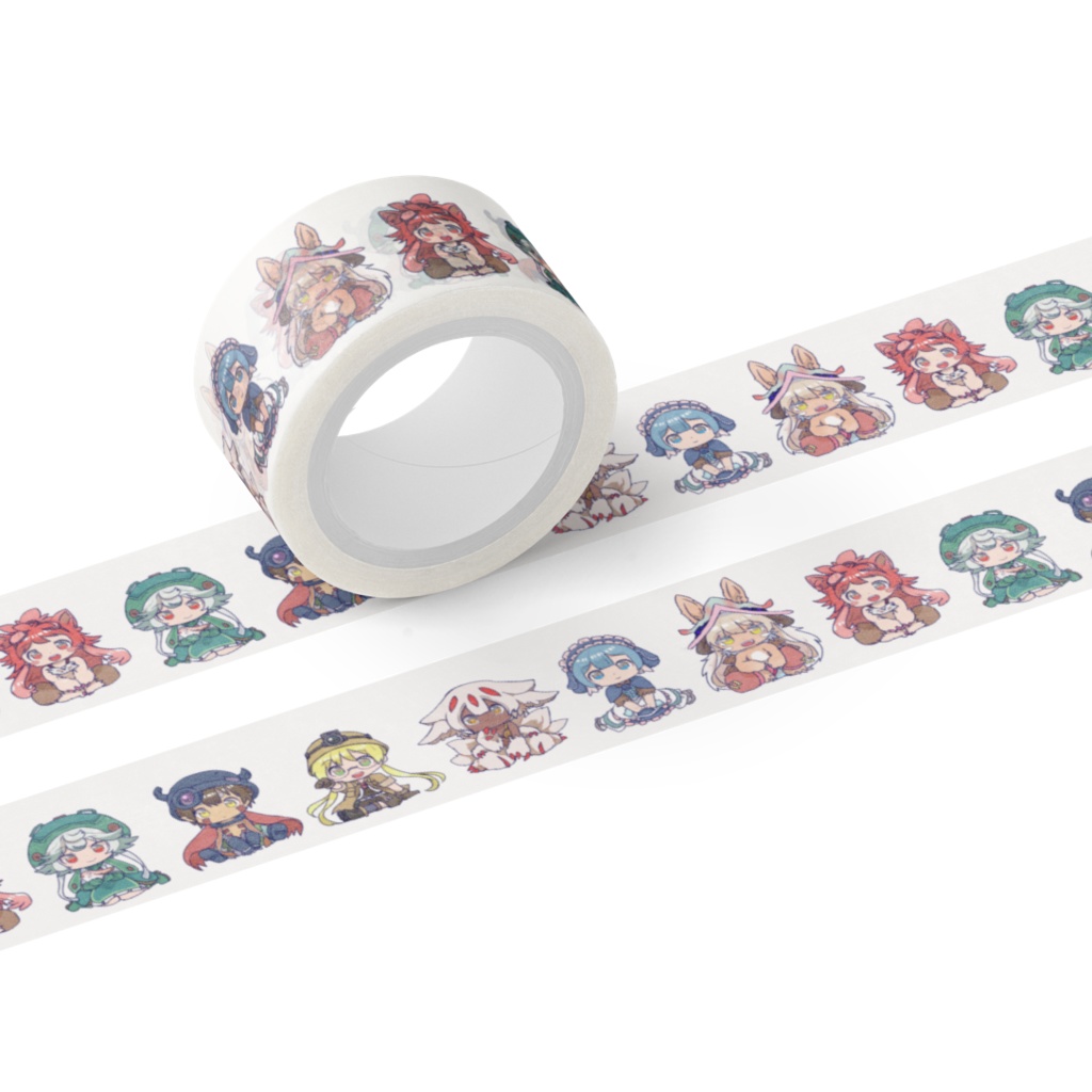 メイドインアビス  ちびきゃら マスキングテープ