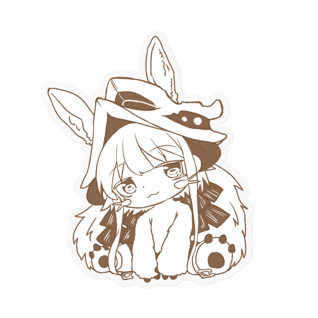 ナナチ クリアステッカー