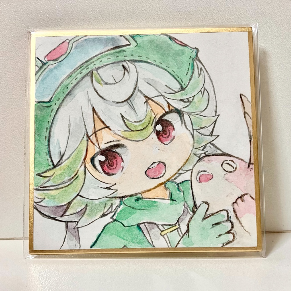 プルシュカ 豆色紙