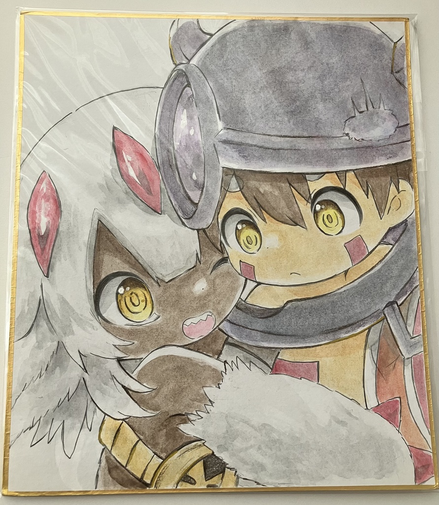 ファプタ＆レグ 色紙