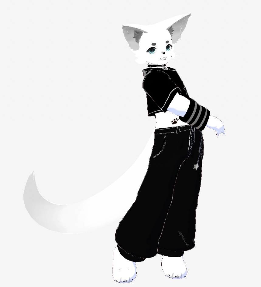 Furry renard des neiges