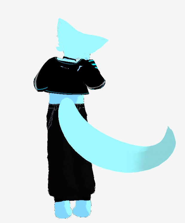 Furry renard des neiges