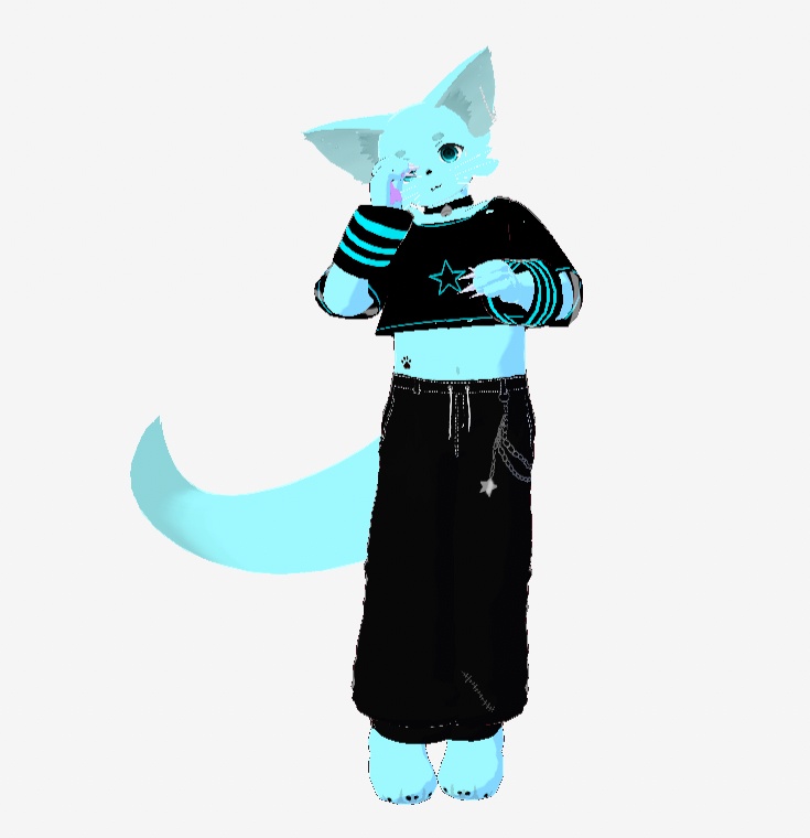 Furry renard des neiges