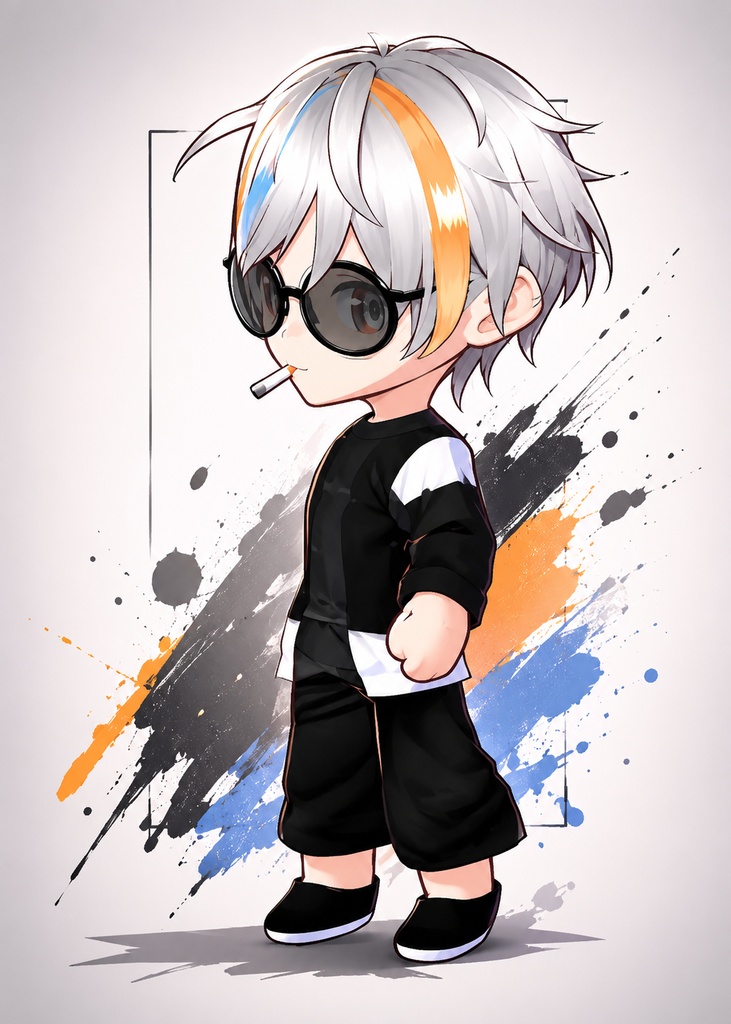 Le petit fumeur