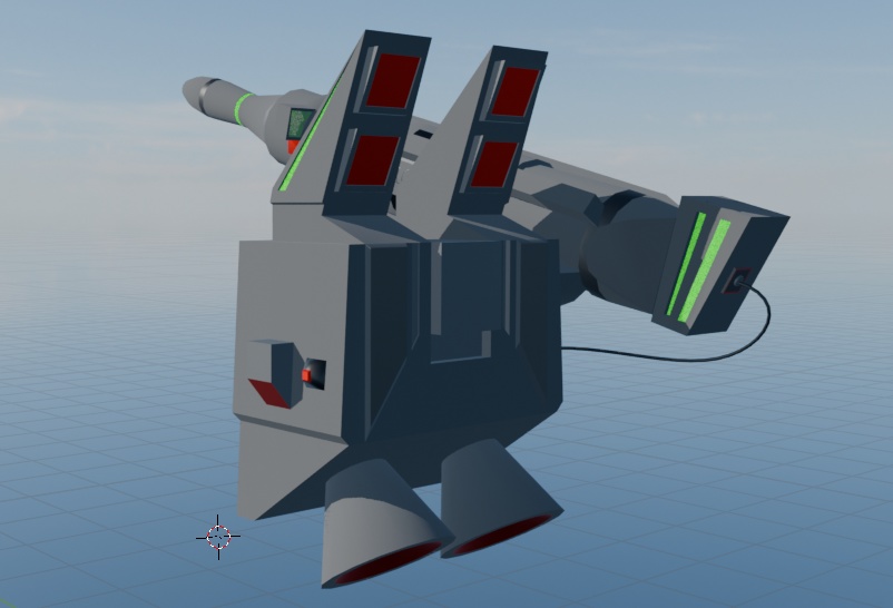 すごくすごいビームキャノン(バックパック付き)