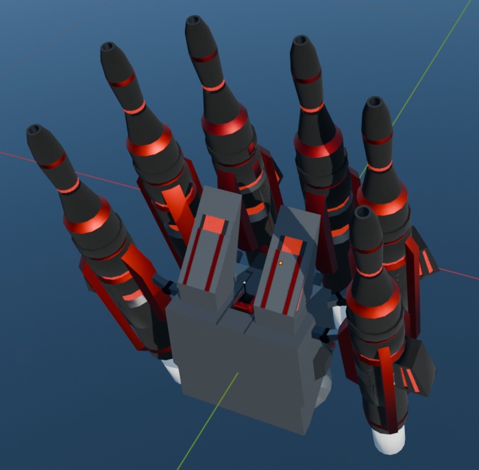 なんかつよそうなバックパック(ビット6個入)