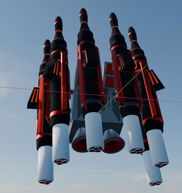 なんかつよそうなバックパック(ビット6個入)