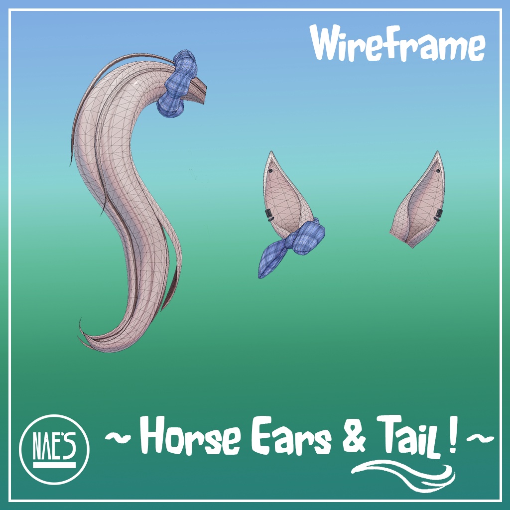 Horse Ears & Tail ! 馬の耳と尾 !