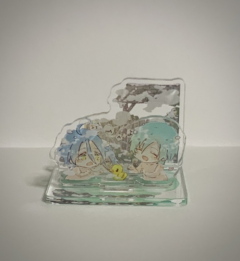 地獄♨️へようこそアクリルジオラマ