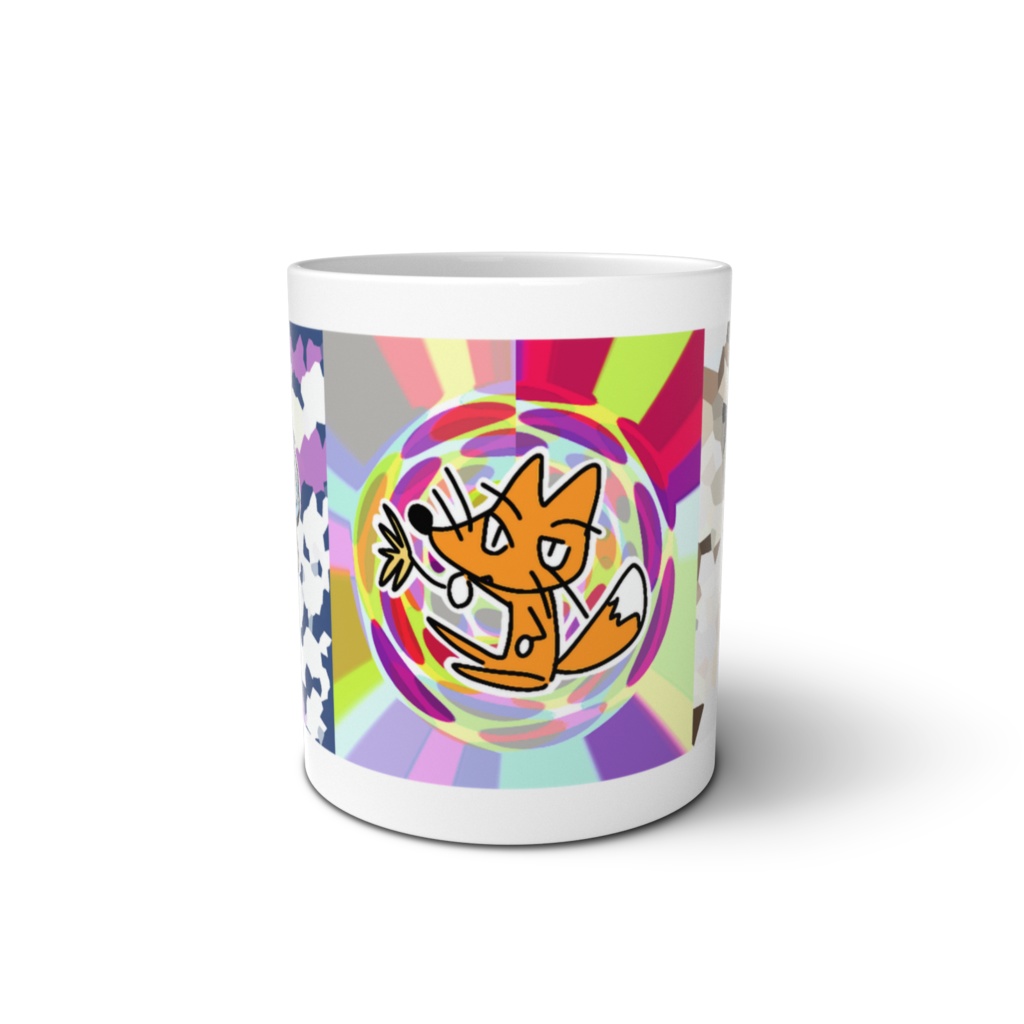 マグカップ★キツネ・魚・アヒル・全三種