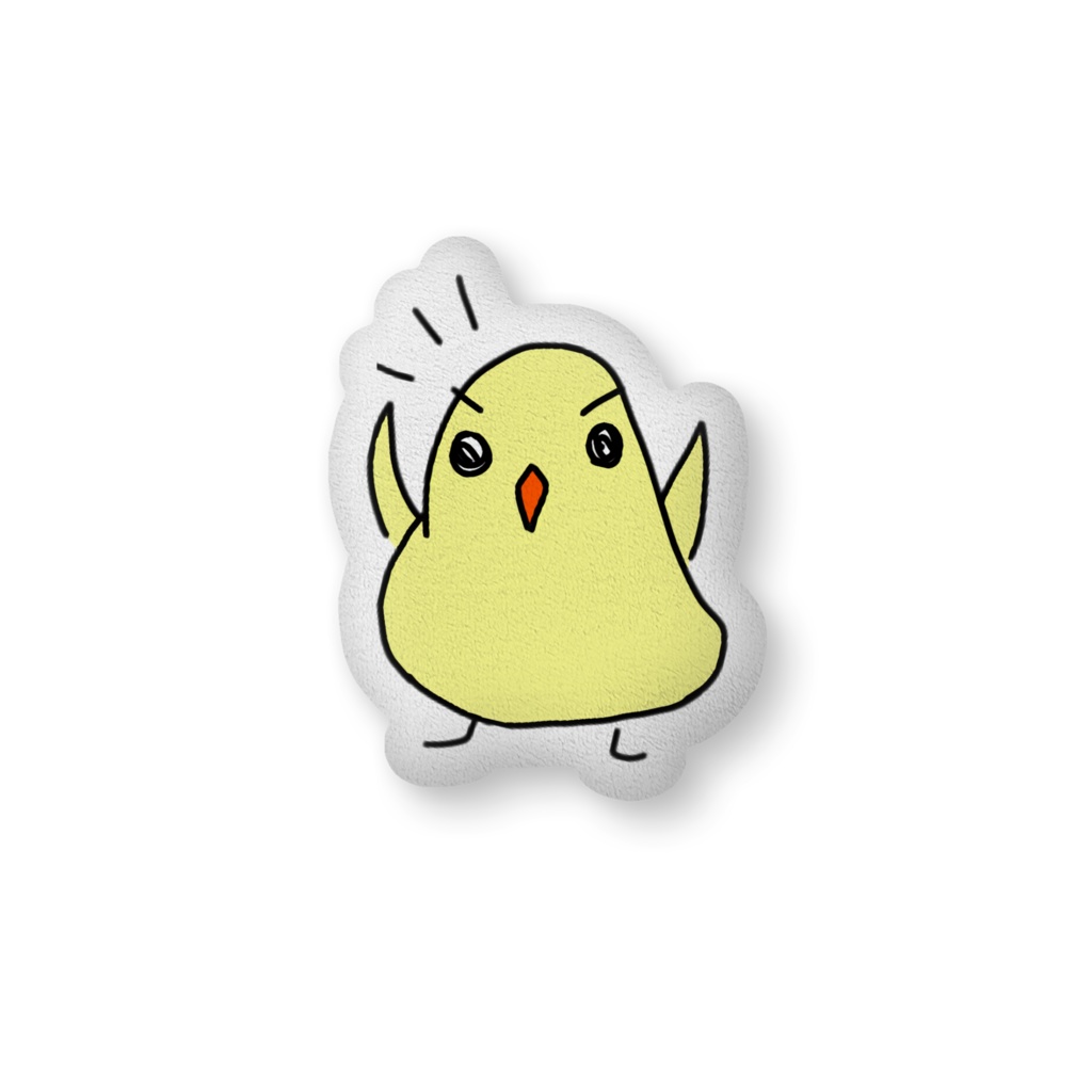 ひよこふかふかクッション