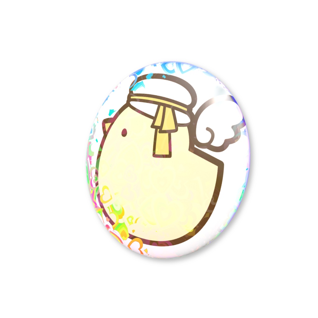 ホログラム缶バッジ