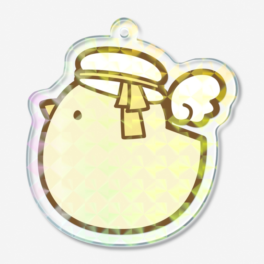 ホログラムアクリルキーホルダー