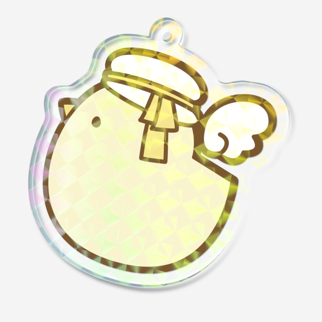 ホログラムアクリルキーホルダー