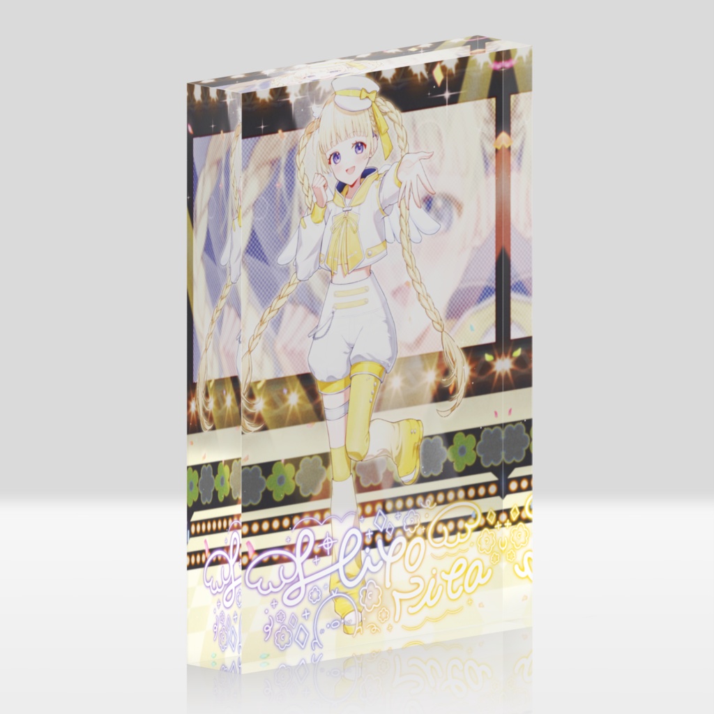 アクリルブロック-周年記念＆生誕イラスト-