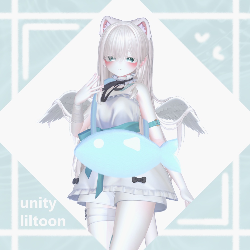 もふもふおさかなポーチ